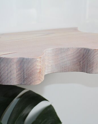 Półka ścienna z niewidocznym mocowaniem- 27cm/17cm/40mm/biały, VANLORR