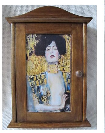 Klimt  szafka na klucze, Iwona Rutkowska
