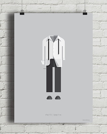 Plakat Patti Smith, minimalmill