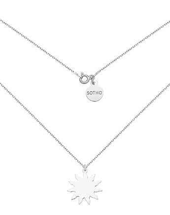 Srebrny naszyjnik ze słoneczkiem, SOTHO