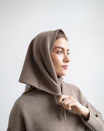 Chusta Rowan taupe, Lucky HandMade
