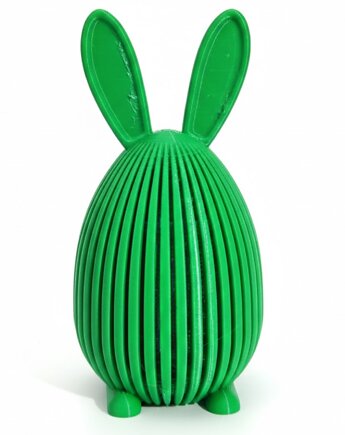 Zajączek Pisanka Jajko Figurka Ozdoba 3D na Wielkanoc do Koszyka Stroika, smxdsgn