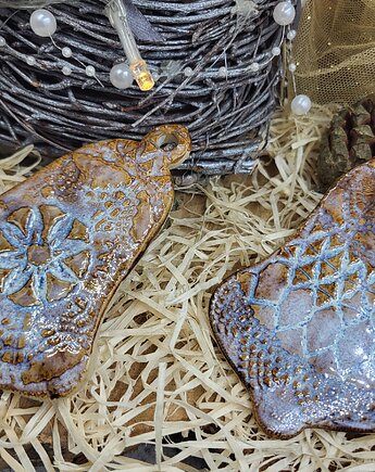 Zestaw ceramicznych zawieszek, ArtByLeika