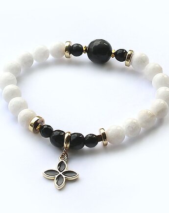 Stabilność i ochrona - Onyks, biały jadeit, hematyt, KEIT