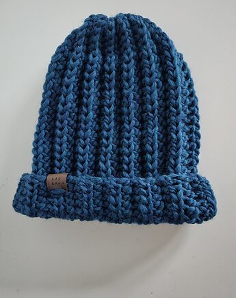 Czapka wełniana w kolorze Petrol, Las i Łąka