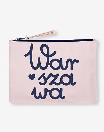 Saszetka Napis Warszawa, LOVE POLAND DESIGN
