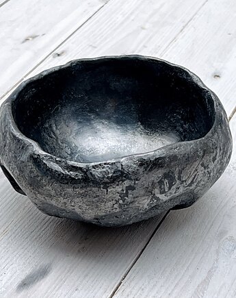 Rustykalna miska wypalona w ogniu, GOceramika