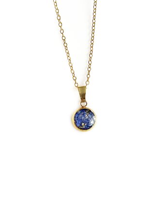 Mały naszyjnik z płatkami chabru, Colie