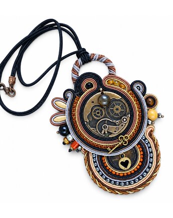Kraina czarów- wisior sutasz, Mró Soutache