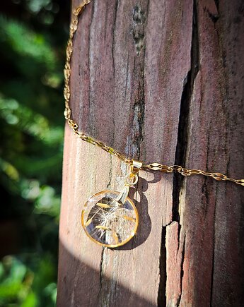 Wisiorek z dmuchawcem, Figa handmade accessories