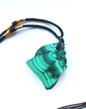 Wisiorek z malachitem