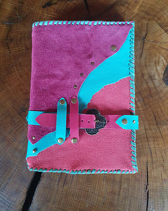 Skórzany dziennik podróży, notes podróżnika, pamiętnik A5