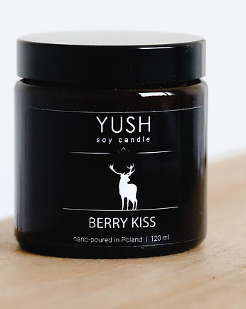 Świeca Yush Berry Kiss 120 ml sojowa, yush
