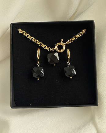 Zestaw na prezent naszyjnik i kolczyki, Chmolowska Jewellery