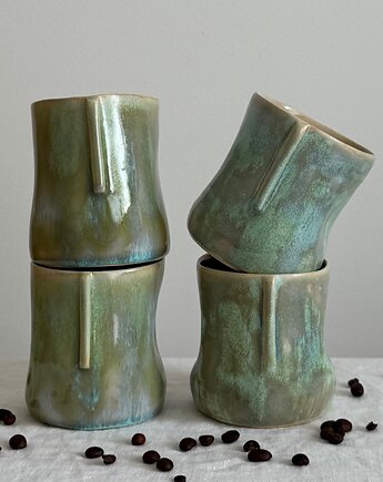 Czarka HugMe Zielona Ceramika 250ml, bien.ceramics