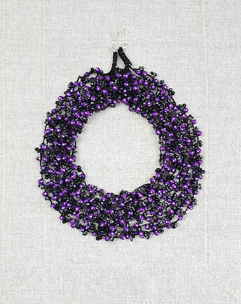 6999 Naszyjnik "Fioletowa Noc", kama4you