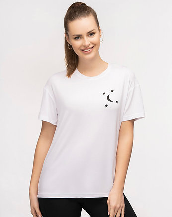 T-shirt do jogi MOONSTAR - biały, Moonholi