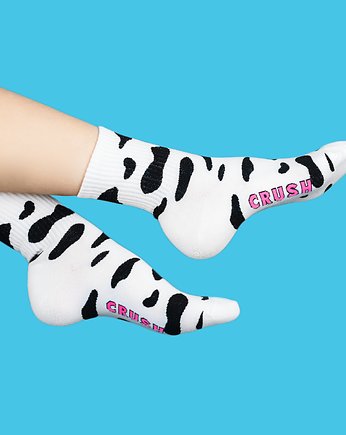 Skarpetki w krowy  Kolorowe skarpetki CRUSH, CandySox