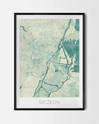 Plakat Szczecin - CityArtPosters, CityArtPosters