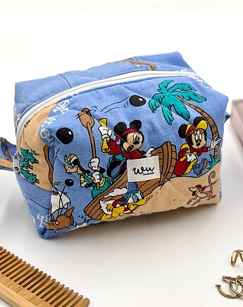 Kosmetyczka kostka Myszka Miki, wu handmade