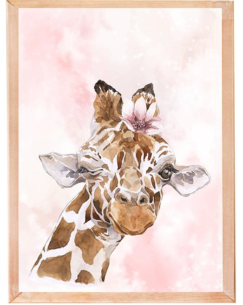 PLAKAT, OBRAZEK leśna zwierzęta safarii nr.19, Dekoracjan