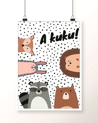 Plakat AKUKU, Well Wall
