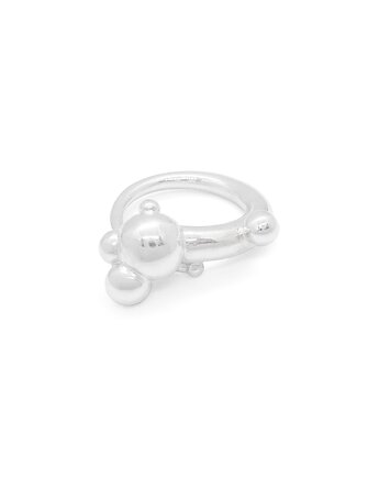 Pierścionek SPHERE Big / silver ring, Filimoniuk