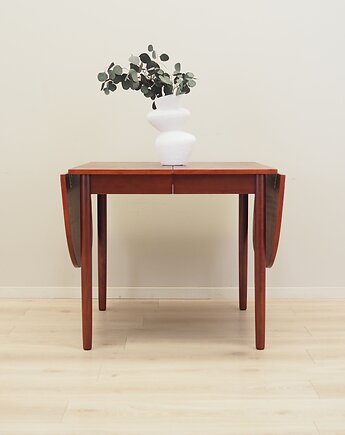 Stół mahoniowy, duński design, lata 70, produkcja: Dania, Przetwory design