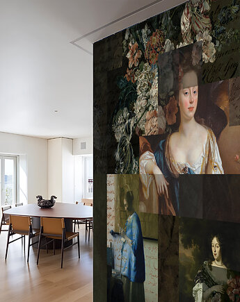 Tapeta - Portret dawny, Dekoracje PATKA Patrycja Kita