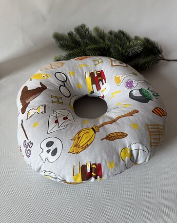 Poduszka do Piercingu Ucha Z Otworem Na Gojenie Helix Tragus bawełniana, giluplu