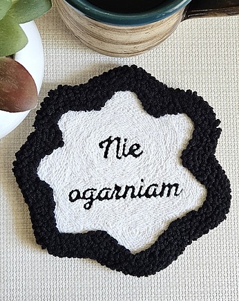 Podkładka/podstawka pod kubek "Nie ogarniam", Kłębi Się