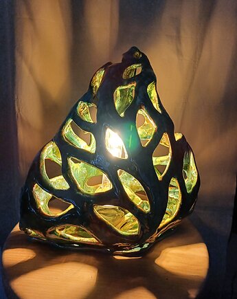Ceramiczna lampka, as ceramika