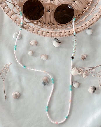 Łańcuszek do okularów  HIPPIE marshmallow, NOMAD