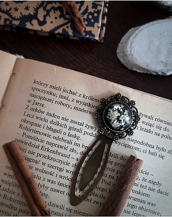Zakładka z dziką marchwią, Figa handmade accessories