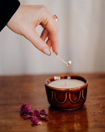 Relaksacyjna świeca sojowa Palo Santo 140 ML, Vintage Candle