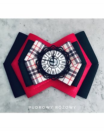 Brosza  z Zegarem Nowość, Pudrowy Różowy