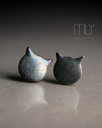 Kolczyki ceramiczne Koty, Magda Łysiak