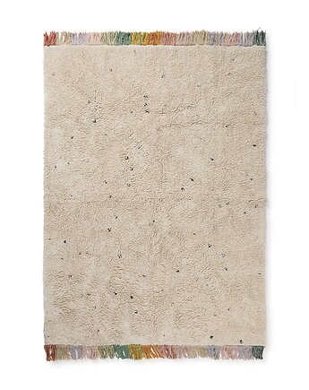 Dywan bawełniany Stardust do prania w pralce, 240x170 cm, "Mom, I want to be , Lorena Canals