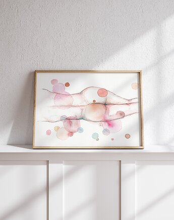 Kulistość, wydruk 30x40 cm, JUST ILUST Justyna Małczak