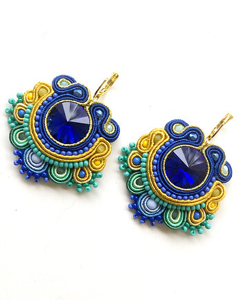 Sutaszowe kolczyki CAPRI, Sylwia Żak