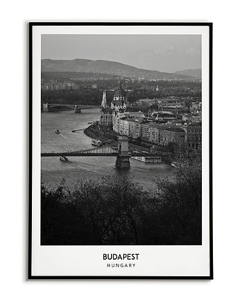 Plakat miasto WĘGRY - BUDAPESZT obraz, Bajkowe Obrazki