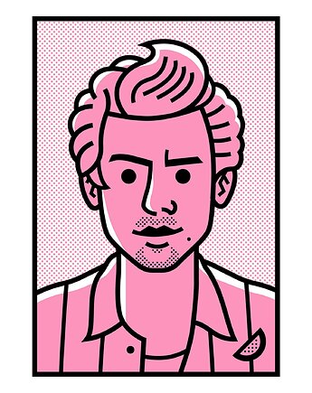 Plakat Harry Styles, Bartosz Żuber Zubis World
