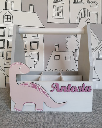 Organizer na kredki - Dinozaur-Pk109, Prowansalska Manufaktura