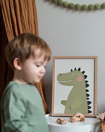 Plakat Krokodyl Crocs  - Plakaty Na Ścianę Dla Dzieci, Dekoracjan