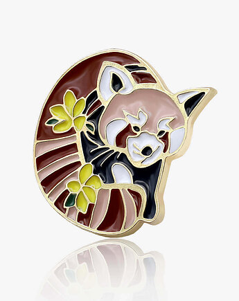 Pins " Panda Czerwona", PINSWEAR