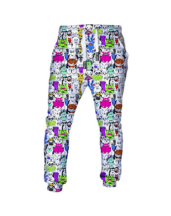 DR.CROW Spodnie Fullprint Animals, DrCrow