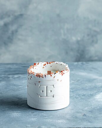 Mała świeca (150g) Sun & Caramel Gemstone, Esti