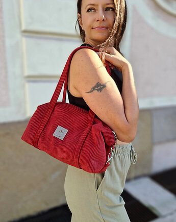 Sztruksowa torebka na ramię Chili, sabi tatka