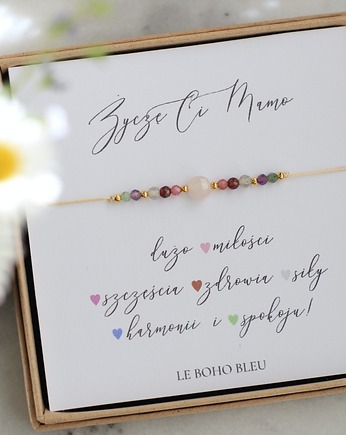 Laurka dla Mamy! Bransoletka z życzeniami, Le Boho Bleu