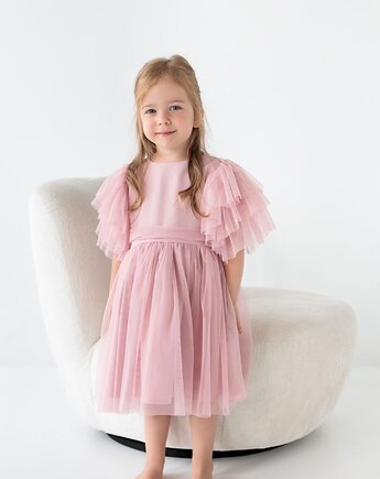 Sukienka tiulowa Diana róż, Noeli